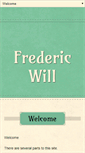 Mobile Screenshot of fredericwill.com